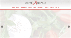 Desktop Screenshot of caffenapolinyc.com