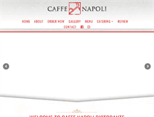 Tablet Screenshot of caffenapolinyc.com